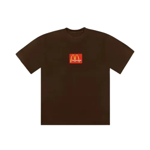 McDonald's x Travis Scott Sesame 3 Camiseta Marrom