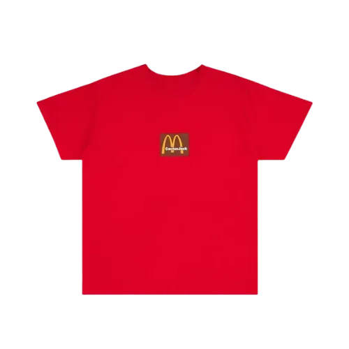 McDonald's x Travis Scott Sesame Inv 3 Camiseta Vermelha