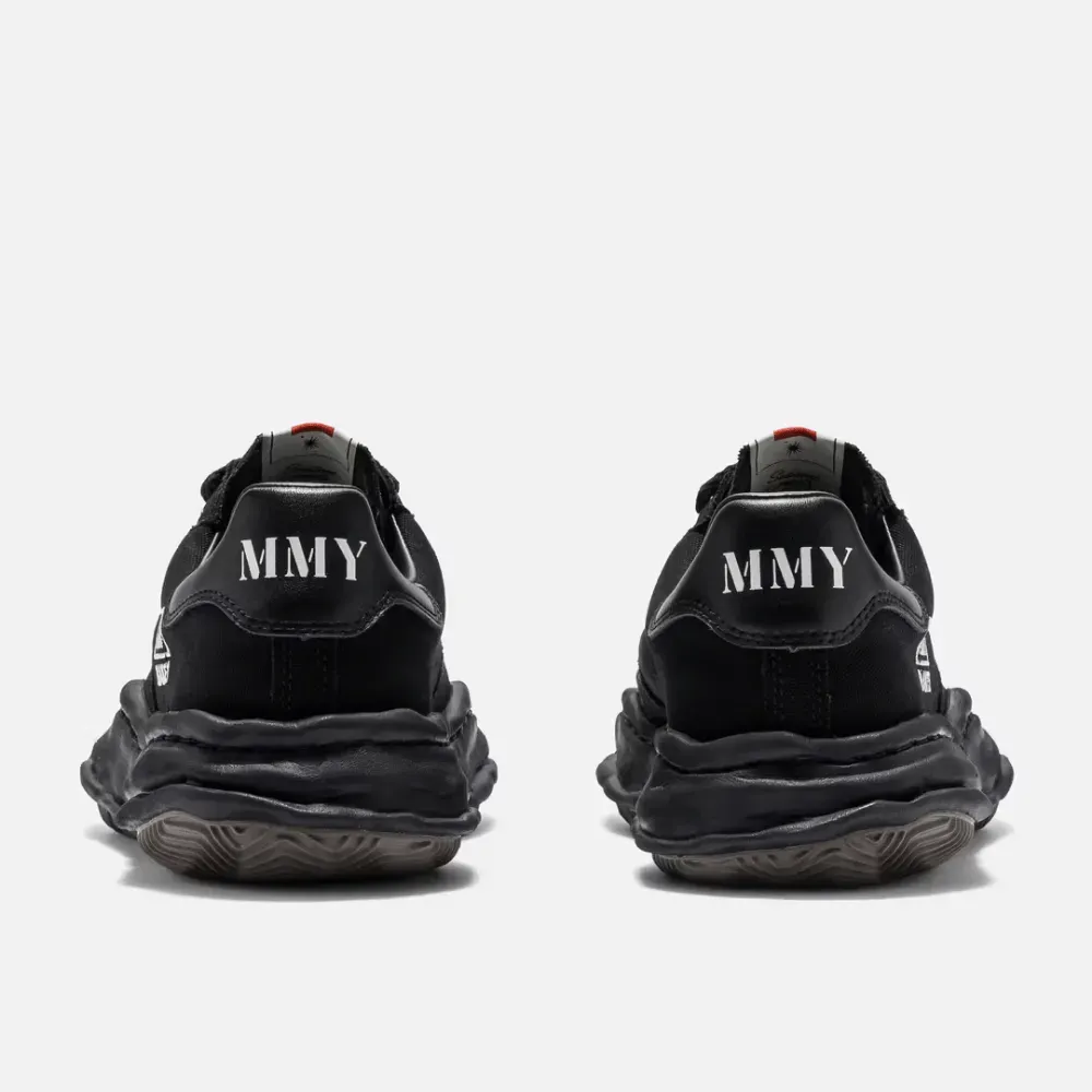 Maison Mihara Yasuhiro Blakey OG Sole Canvas Low Black - Droper