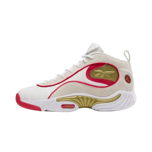 Reebok Answer III White Red Gold