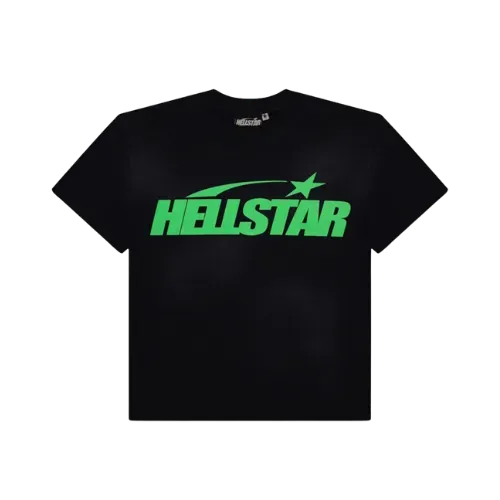 Camiseta Hellstar Classic Gel Print Black