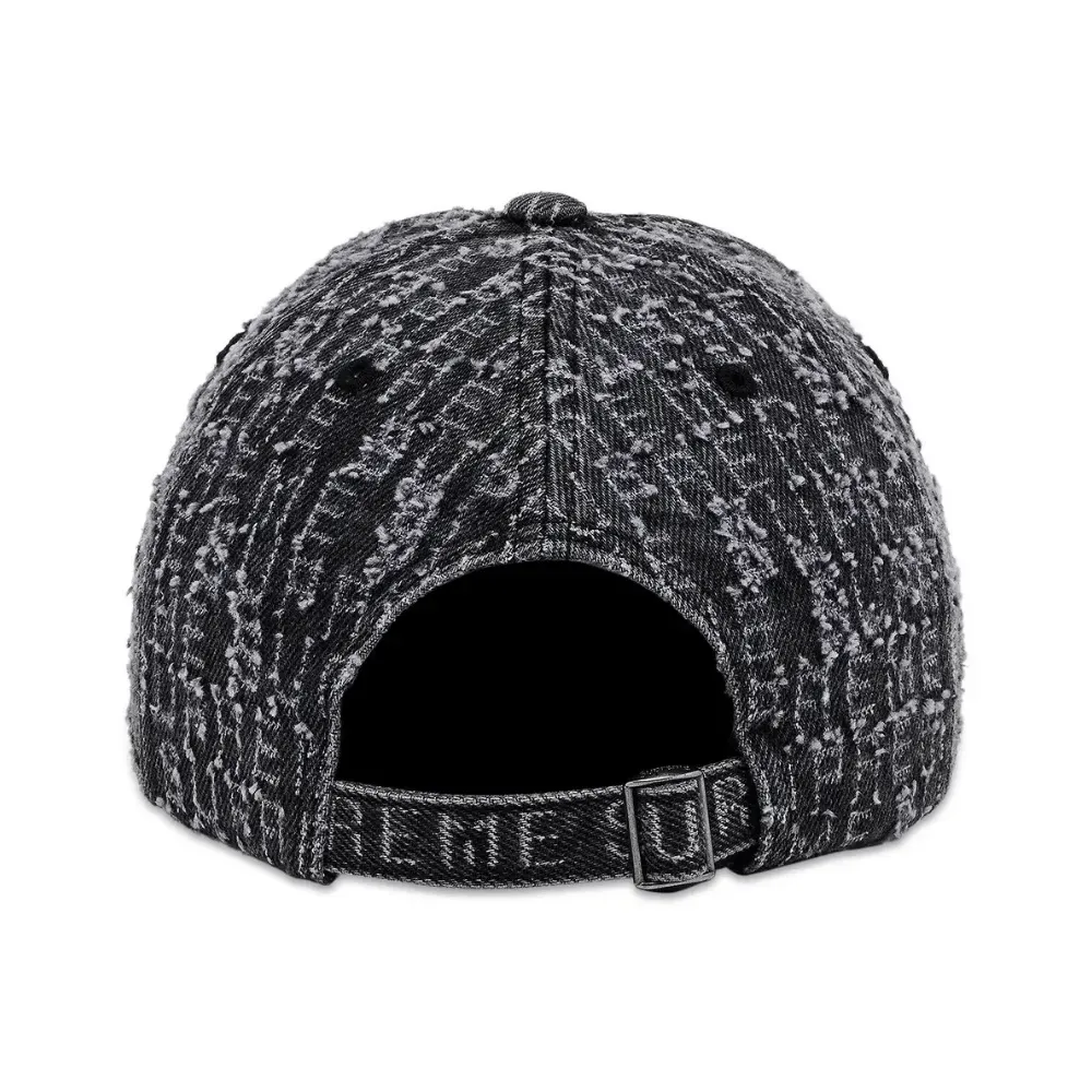 Needle x Supreme Boné Punch Denim 6-Panel Black foto 3