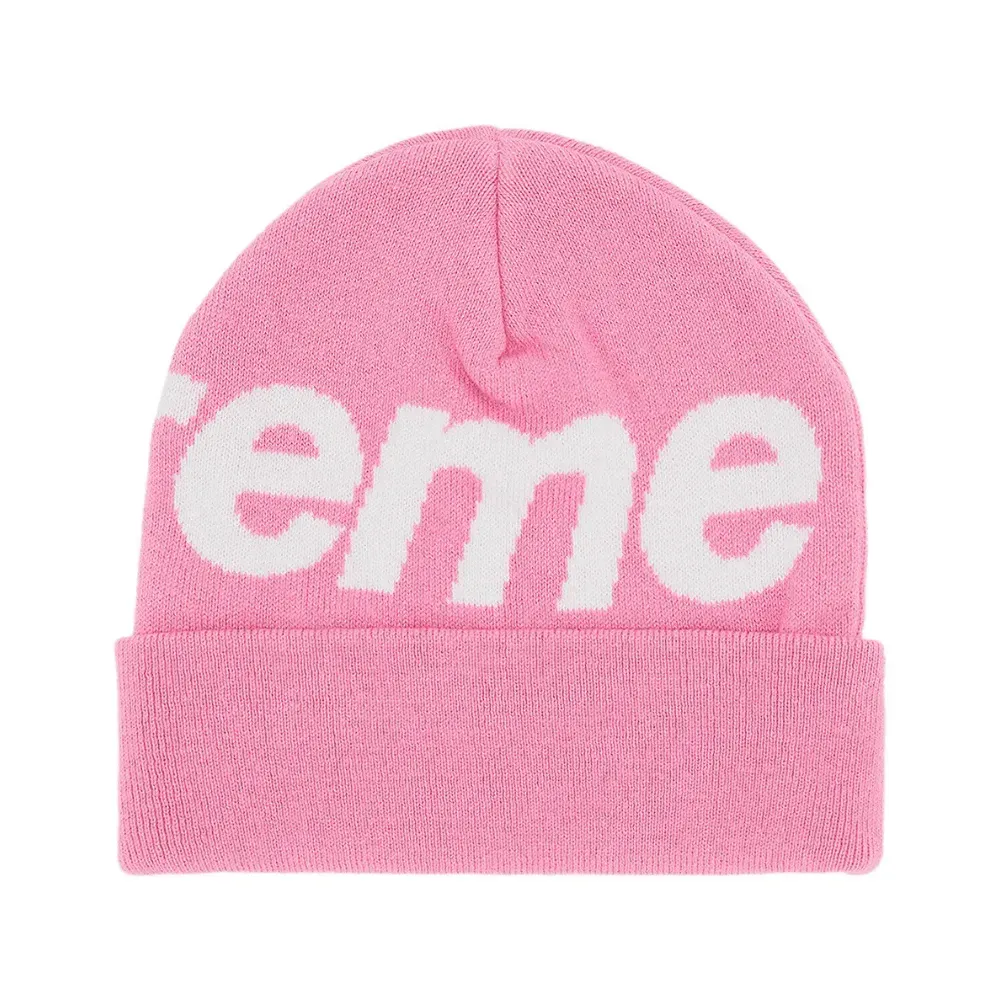 Touca Supreme Big Logo Pink - Droper