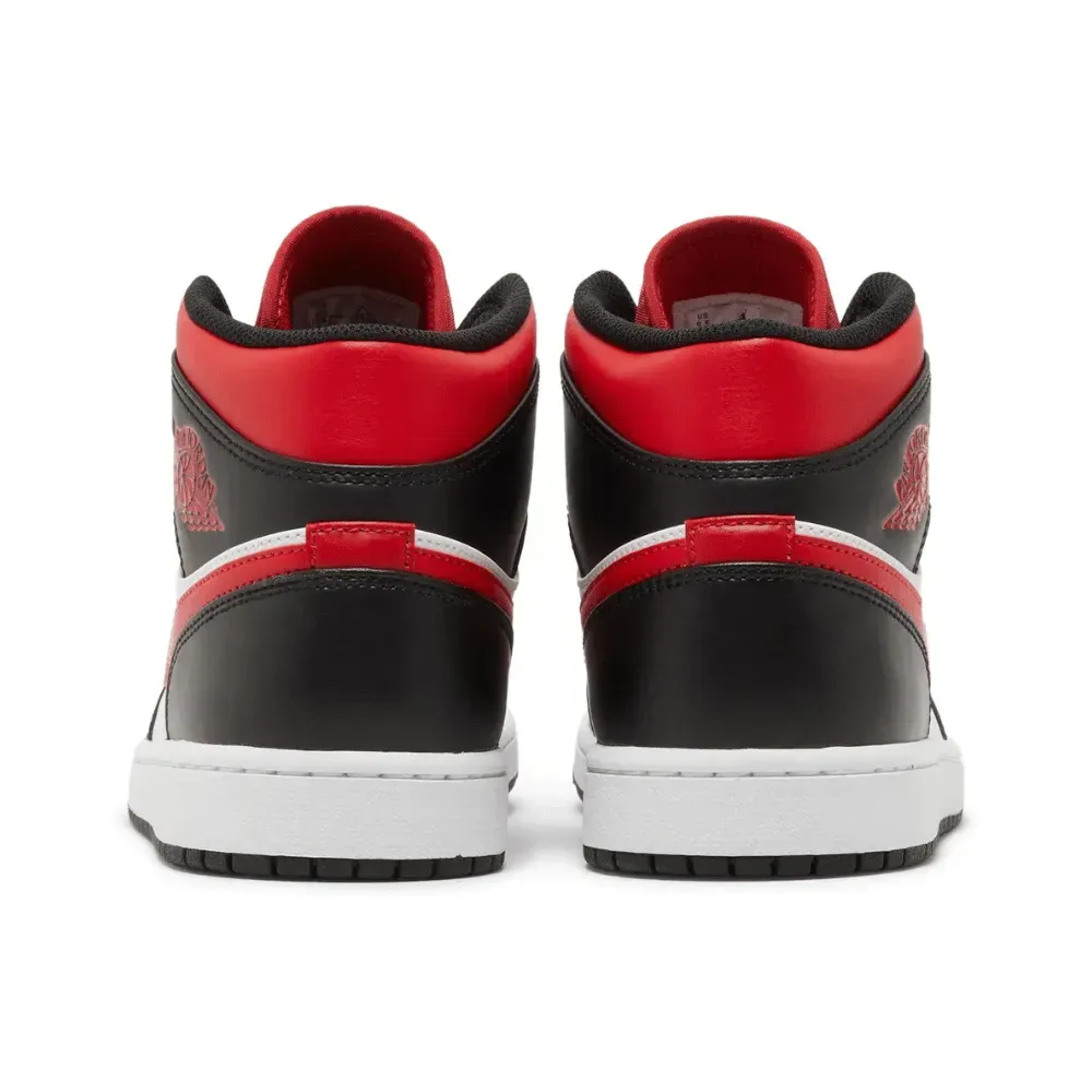 Air Jordan 1 Mid Bred Toe - Droper