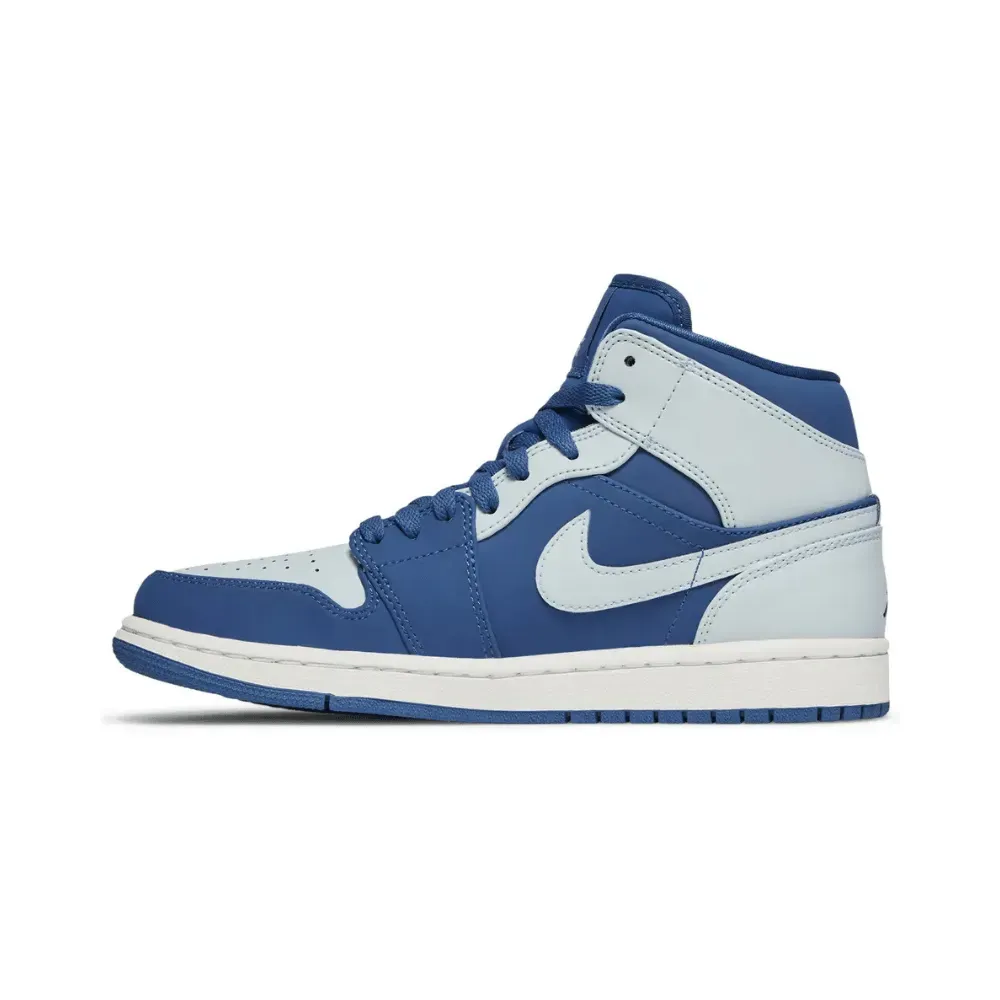 Air Jordan 1 Mid Team Royal Ice Blue foto 3