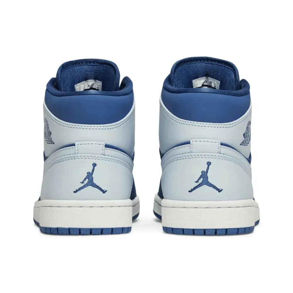 Air Jordan 1 Mid Team Royal Ice Blue foto 2
