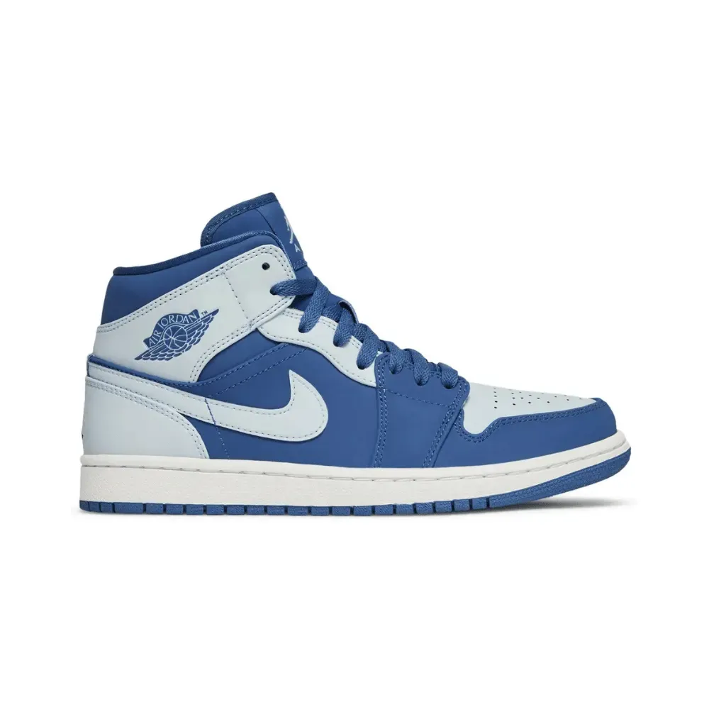 Air Jordan 1 Mid Team Royal Ice Blue foto 1