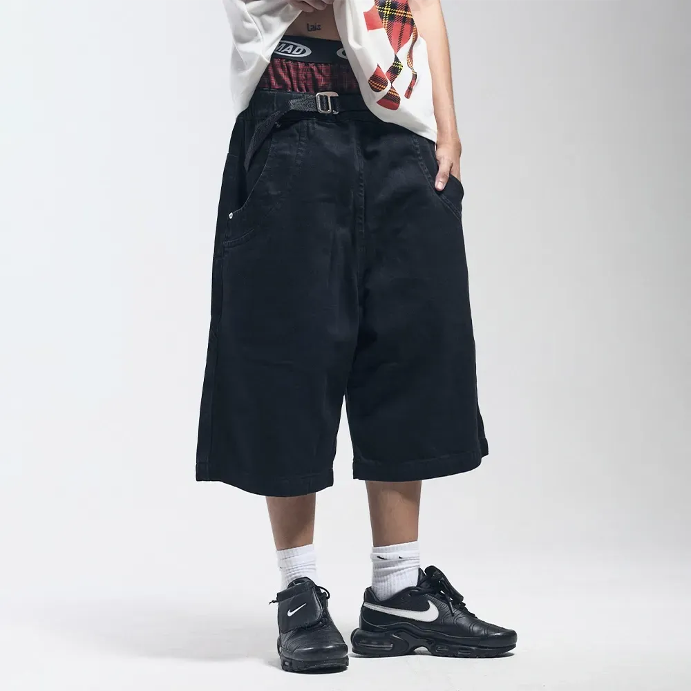 Imagem Bermuda Mad Enlatados Jeans Com Cueca Preto