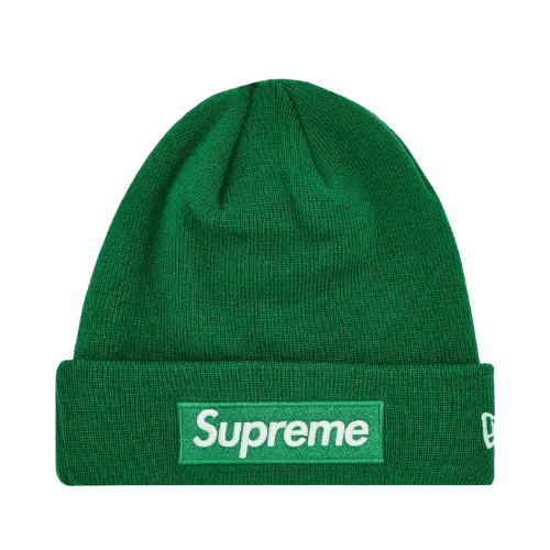 New Era x Supreme Touca Box Logo Green
