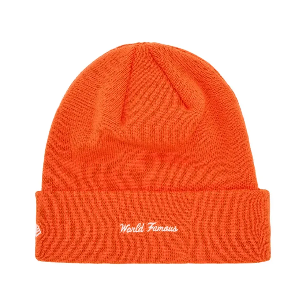New Era x Supreme Touca Box Logo Dark Orange - Droper