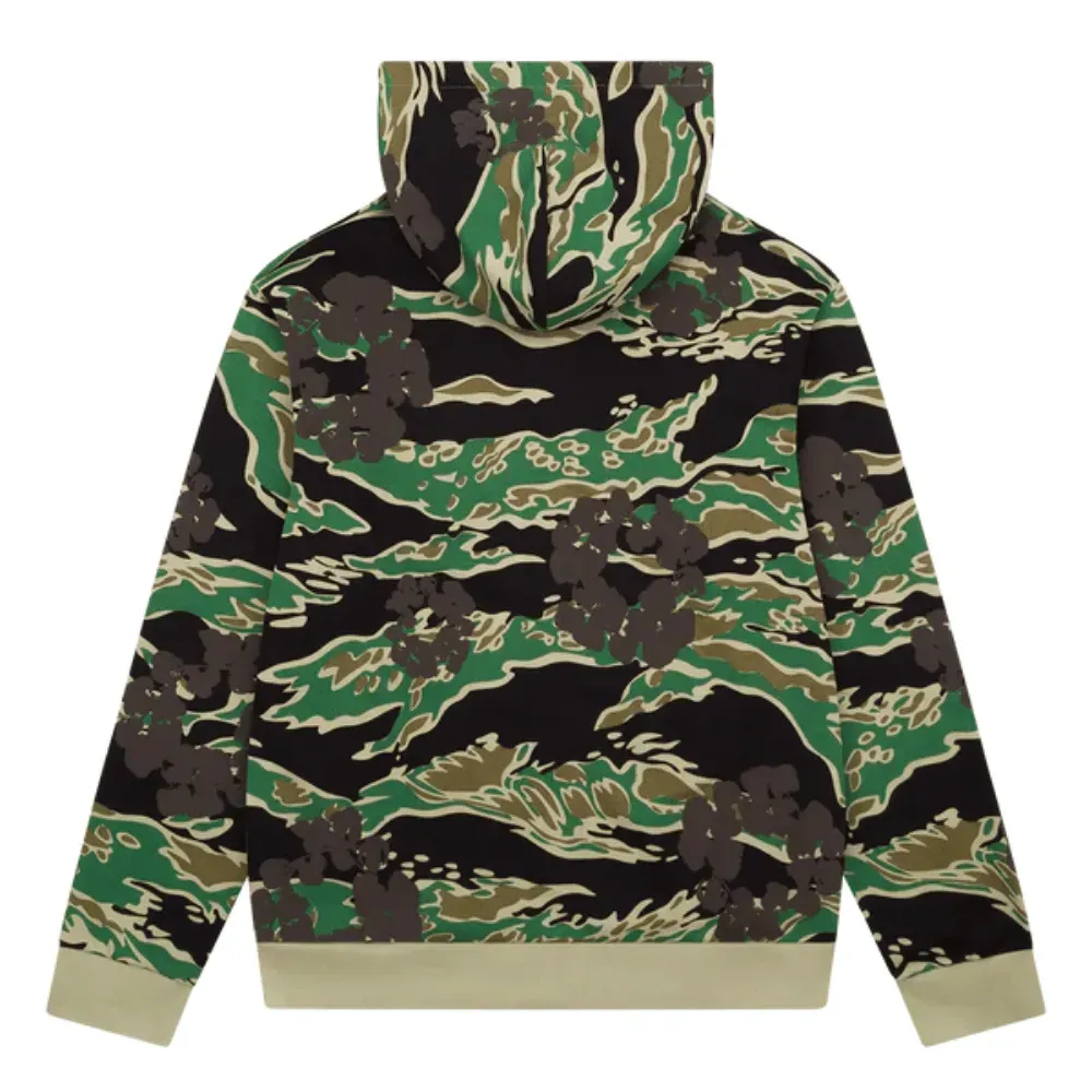 Imagem Moletom Denim Tears Camo Cotton Wreath Zip Green