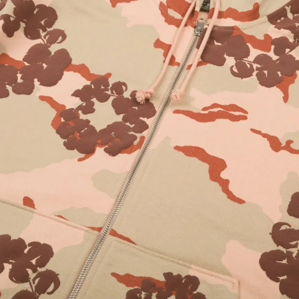 Imagem Moletom Denim Tears Camo Cotton Wreath Zip Tan