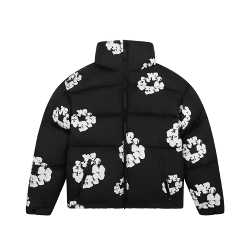 Jaqueta Denim Tears Cotton Wreath Puffer Black