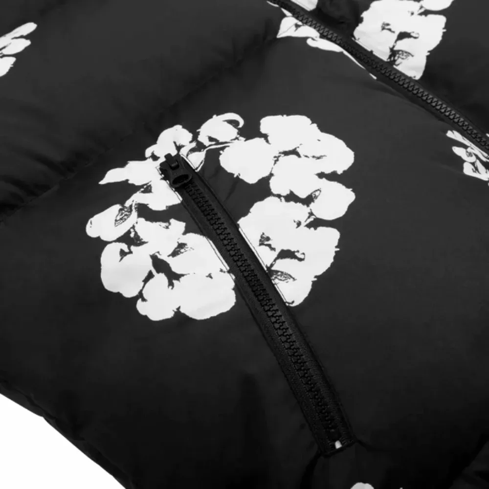 Jaqueta Denim Tears Cotton Wreath Puffer Black - Droper