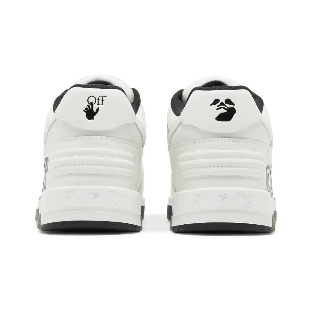 Off-White Out of Office Logo Print White Black foto 2
