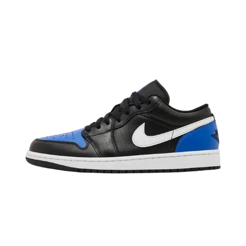 Air Jordan 1 Low Black Royal Toe