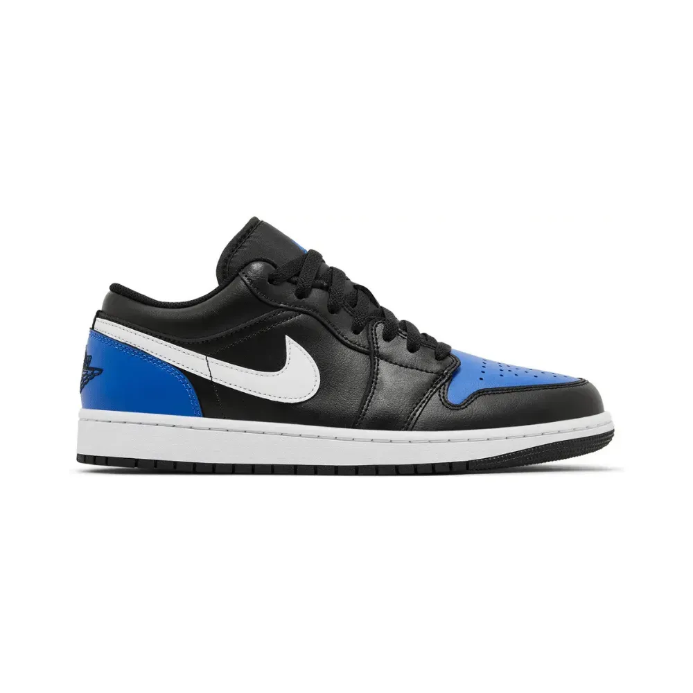 Air Jordan 1 Low Black Royal Toe foto 1
