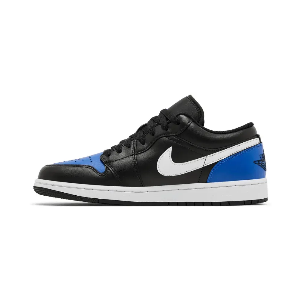 Air Jordan 1 Low Black Royal Toe foto 3
