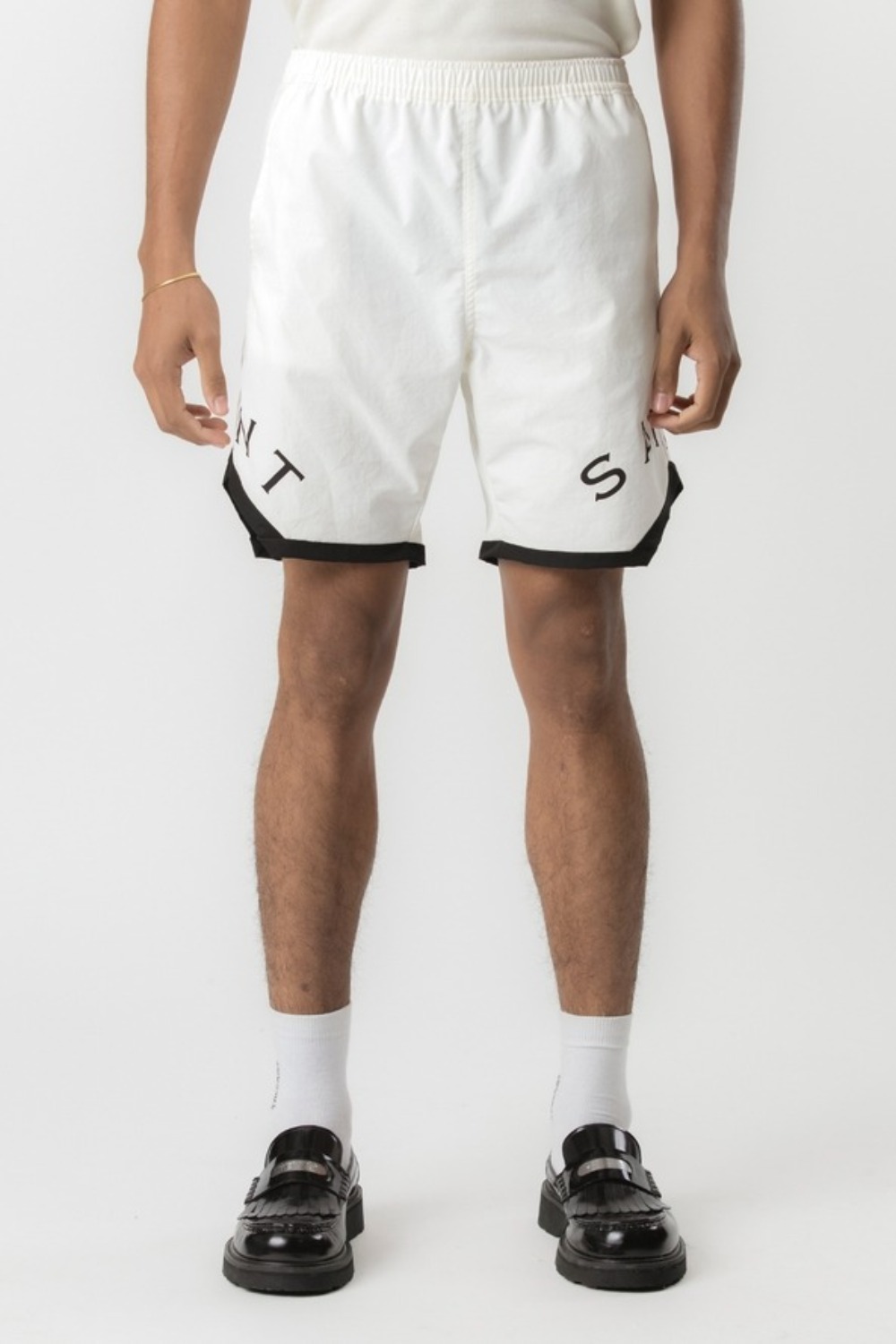 Short THESAINT Nylon Arc Off White — P / M, Novo