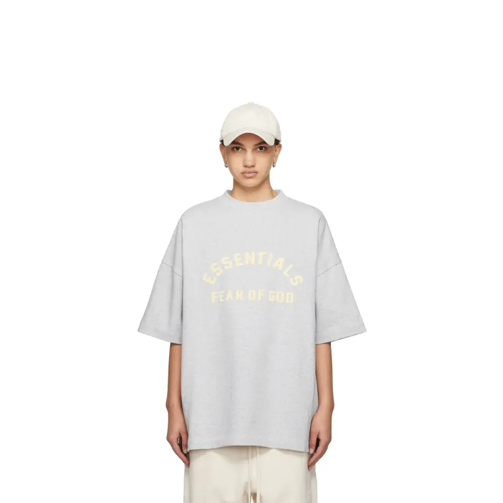 Camiseta Fear of God Essentials Crewneck Grey foto 1