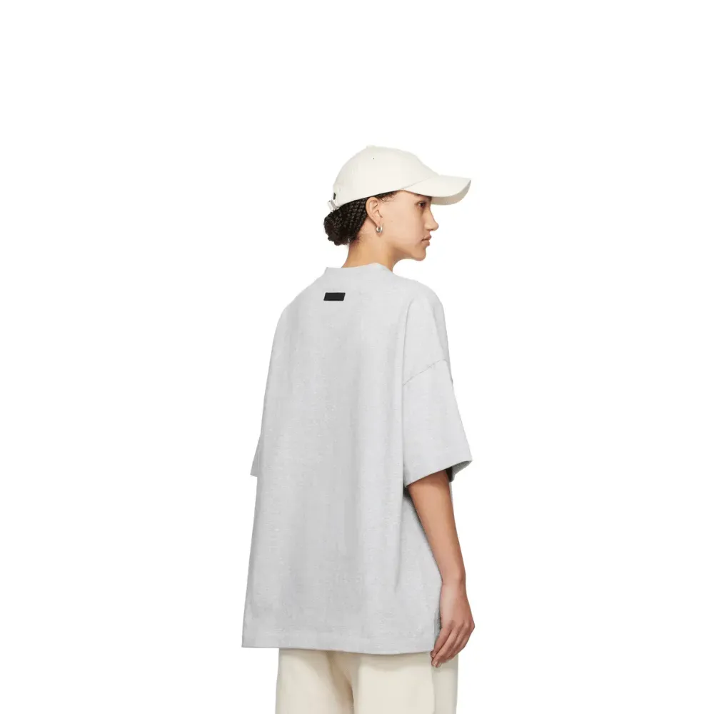 Camiseta Fear of God Essentials Crewneck Grey foto 2