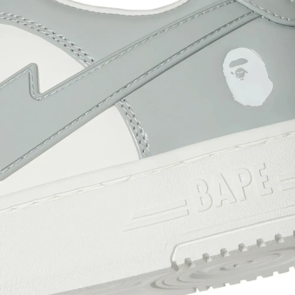 A Bathing Ape Bape Sta OS #3 M2 Grey White foto 3