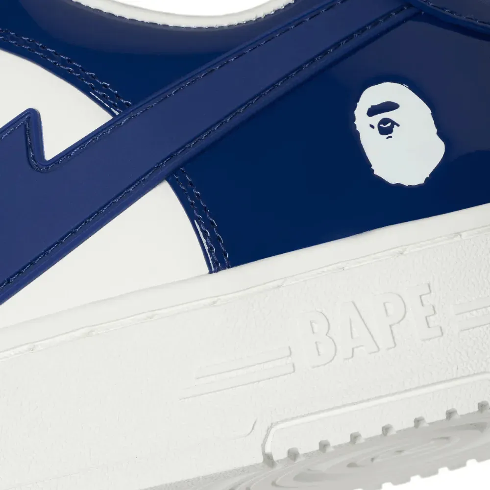 A Bathing Ape Bape Sta OS #3 M2 Navy White foto 3
