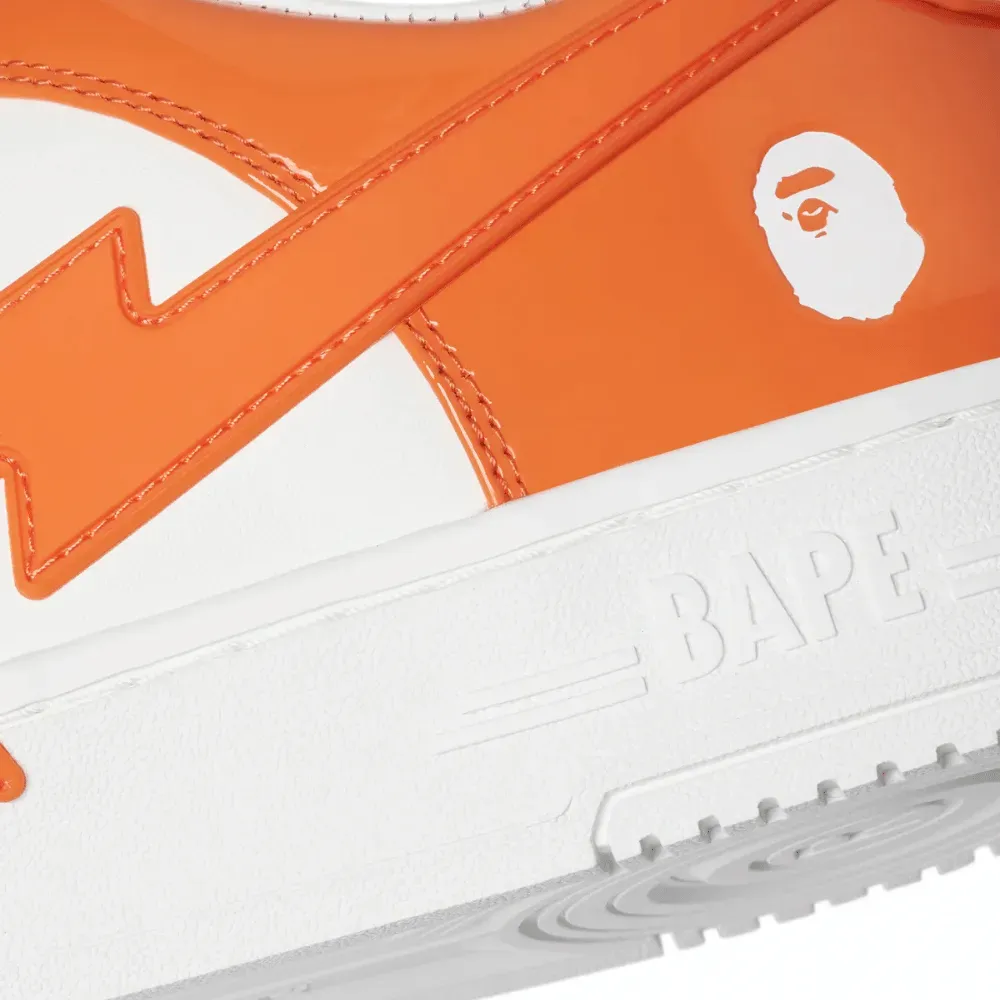 A Bathing Ape Bape Sta OS #3 M2 Orange White - Droper