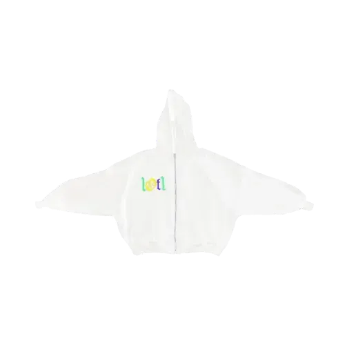 Moletom Exclusiviist 1of1 Made In Brasil Zip Up White