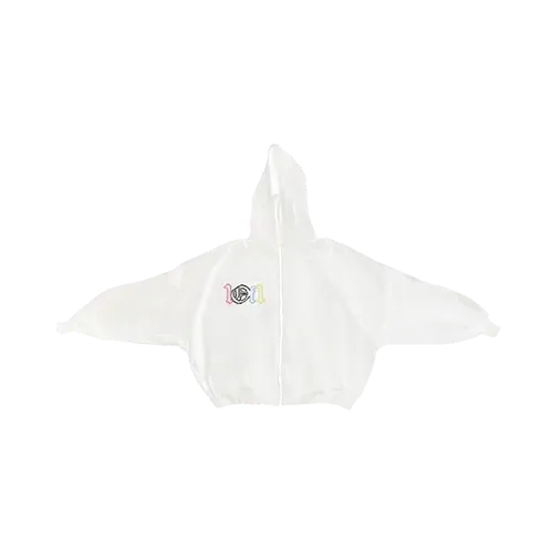 Moletom Exclusiviist 1of1 Street Lights Zip Up White