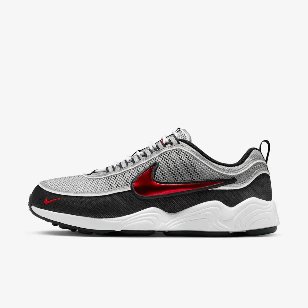Nike Air Zoom Spiridon OG Metallic Silver and Sport Red foto 1