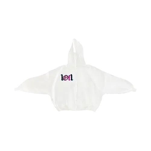 Moletom Exclusiviist 1of1 Graduation Zip Up White
