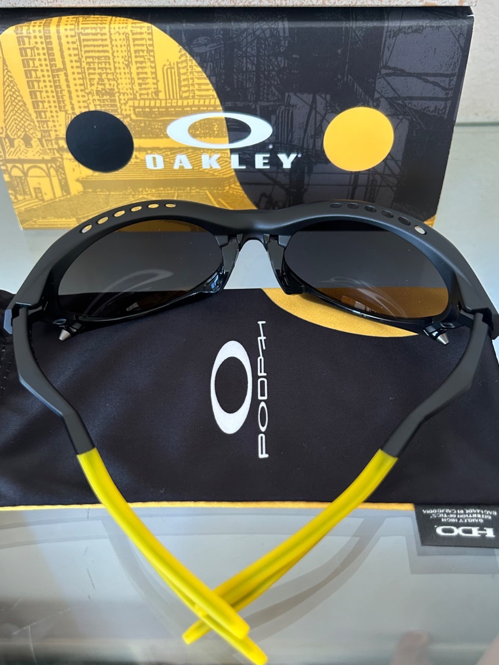 Podpah x Oakley Óculos Plantaris Prizm Black Yellow