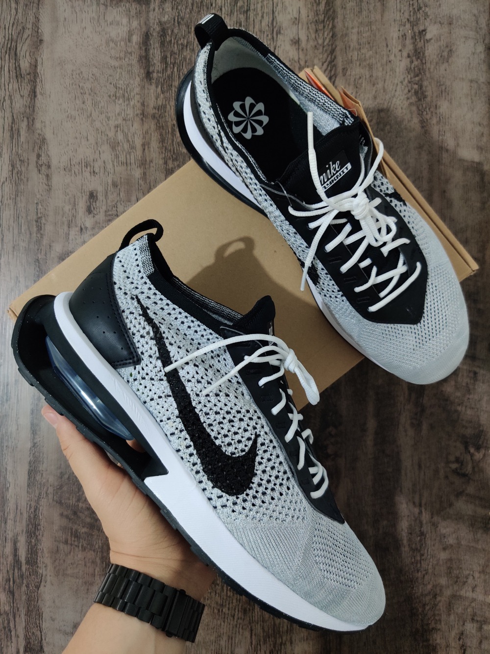 piro ♡NIKE24センチ AIR MAX FLYKNIT RACER Nike - Air Max Flyknit Racer - DJ6106300, Azul, verde, 9