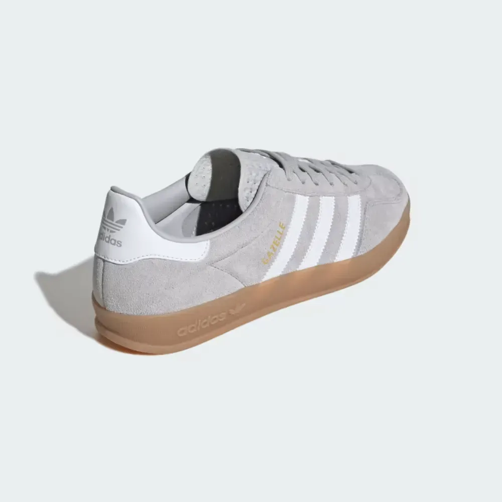 adidas Gazelle Indoor Grey Two Cloud White foto 4