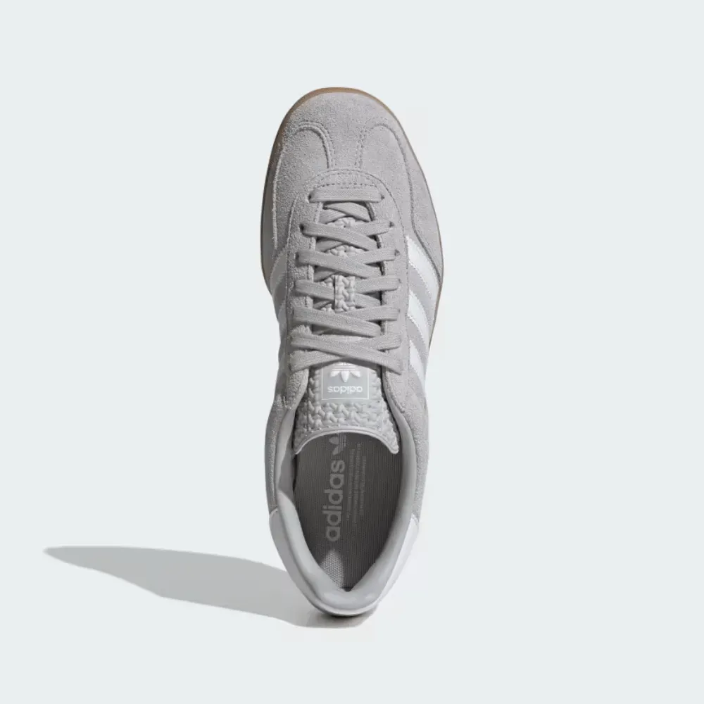 adidas Gazelle Indoor Grey Two Cloud White foto 2