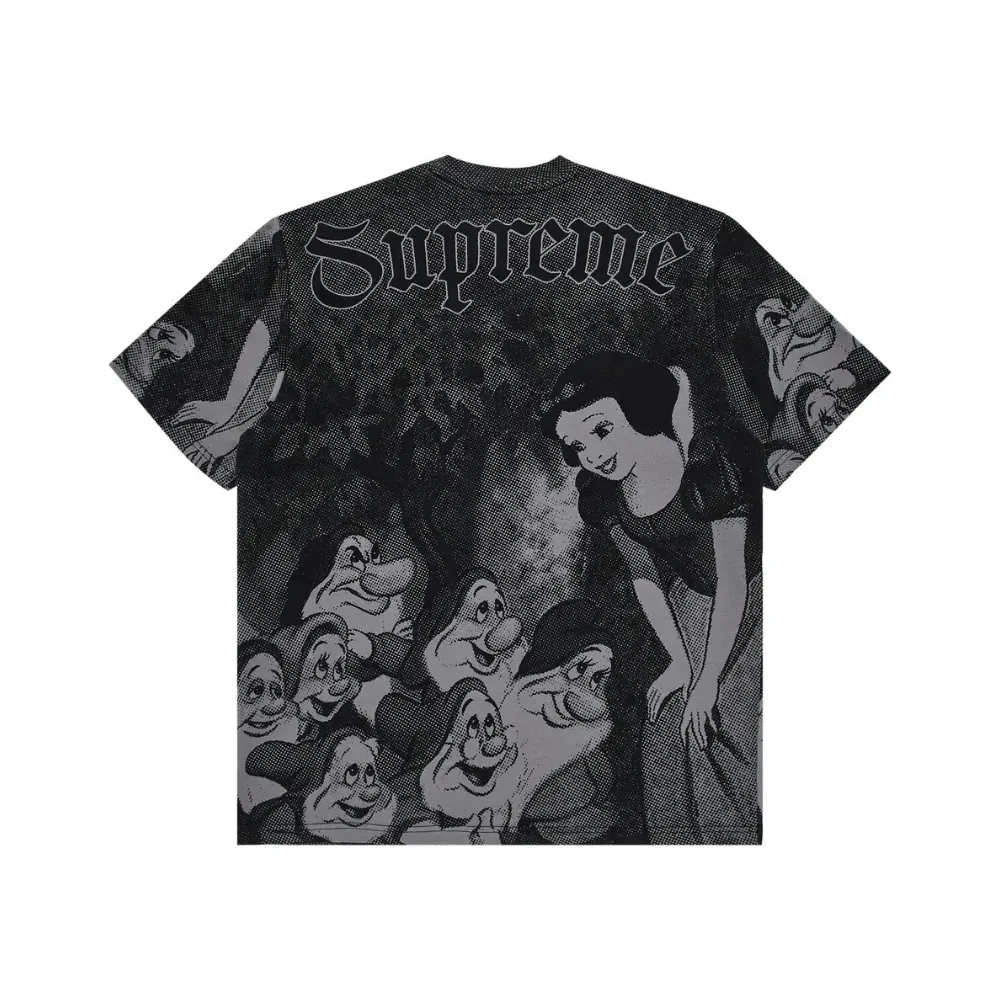 Camiseta Supreme Snow White Short-Sleeve Grey - Droper