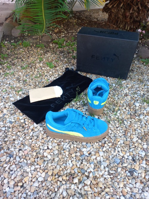 Fenty x Puma Creeper Phatty Speed Blue Lime Pow Gum