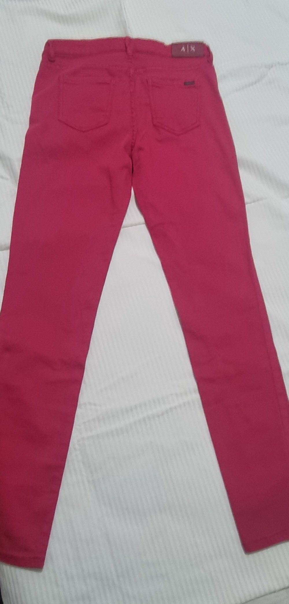 Calça skinny cintura baixa nunca usada armani exchange trouce de NY,  36