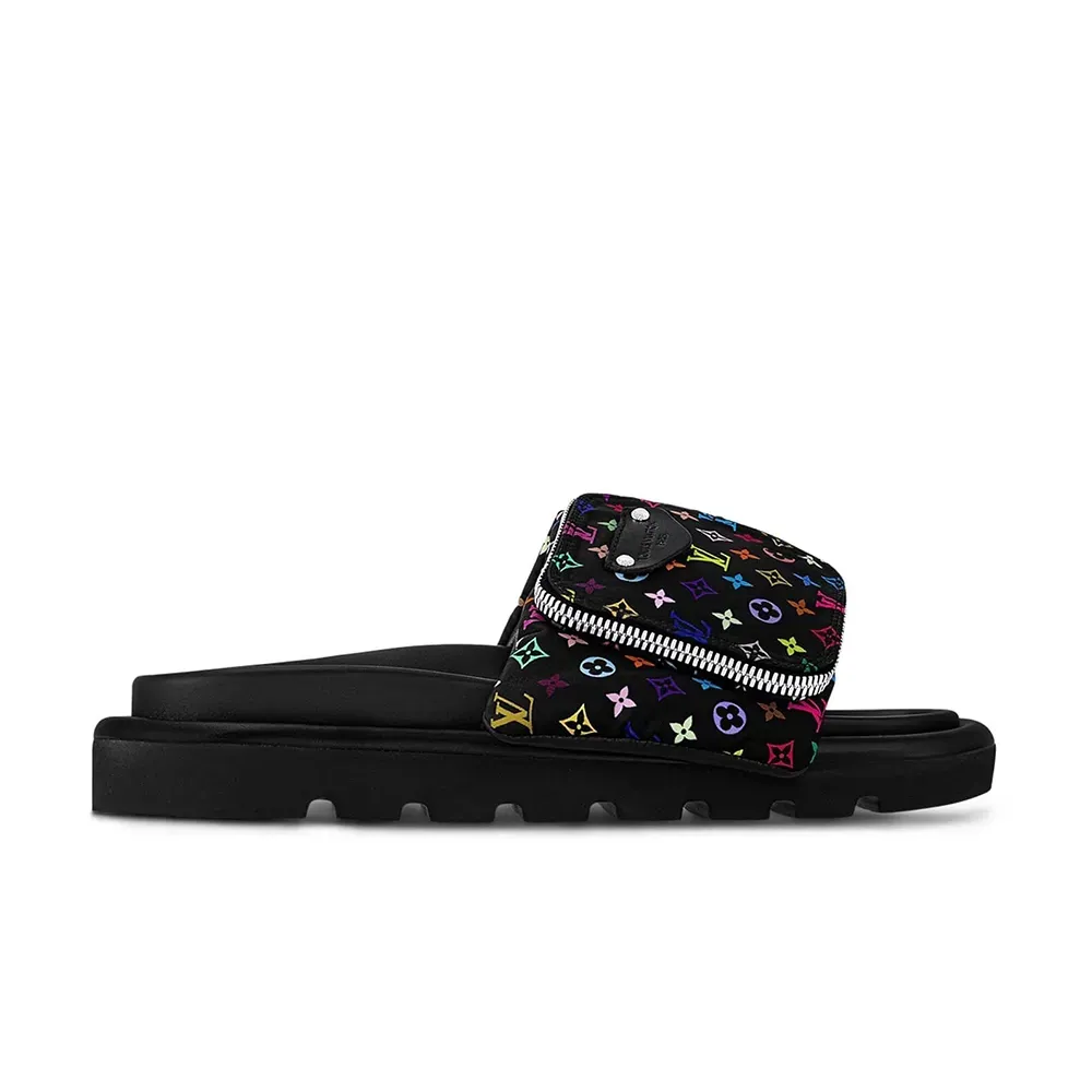 Takashi Murakami x Louis Vuitton Mule Pool Pillow Flat Comfort