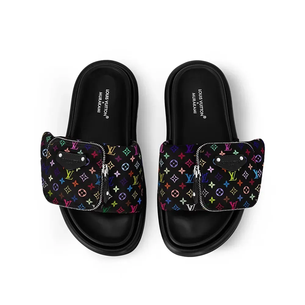 Takashi Murakami x Louis Vuitton Mule Pool Pillow Flat Comfort