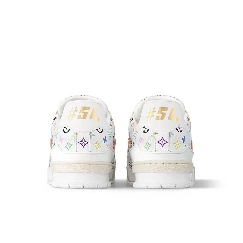 Takashi Murakami x Louis Vuitton LV Trainer White foto 3