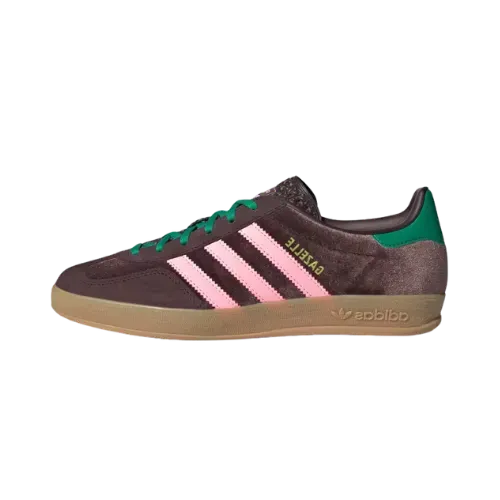 マロン adidas Gazelle Indoor Maroon Almost Yellow - Droper