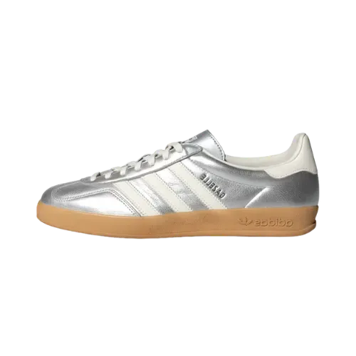 adidas Gazelle Indoor Silver Metallic Core White