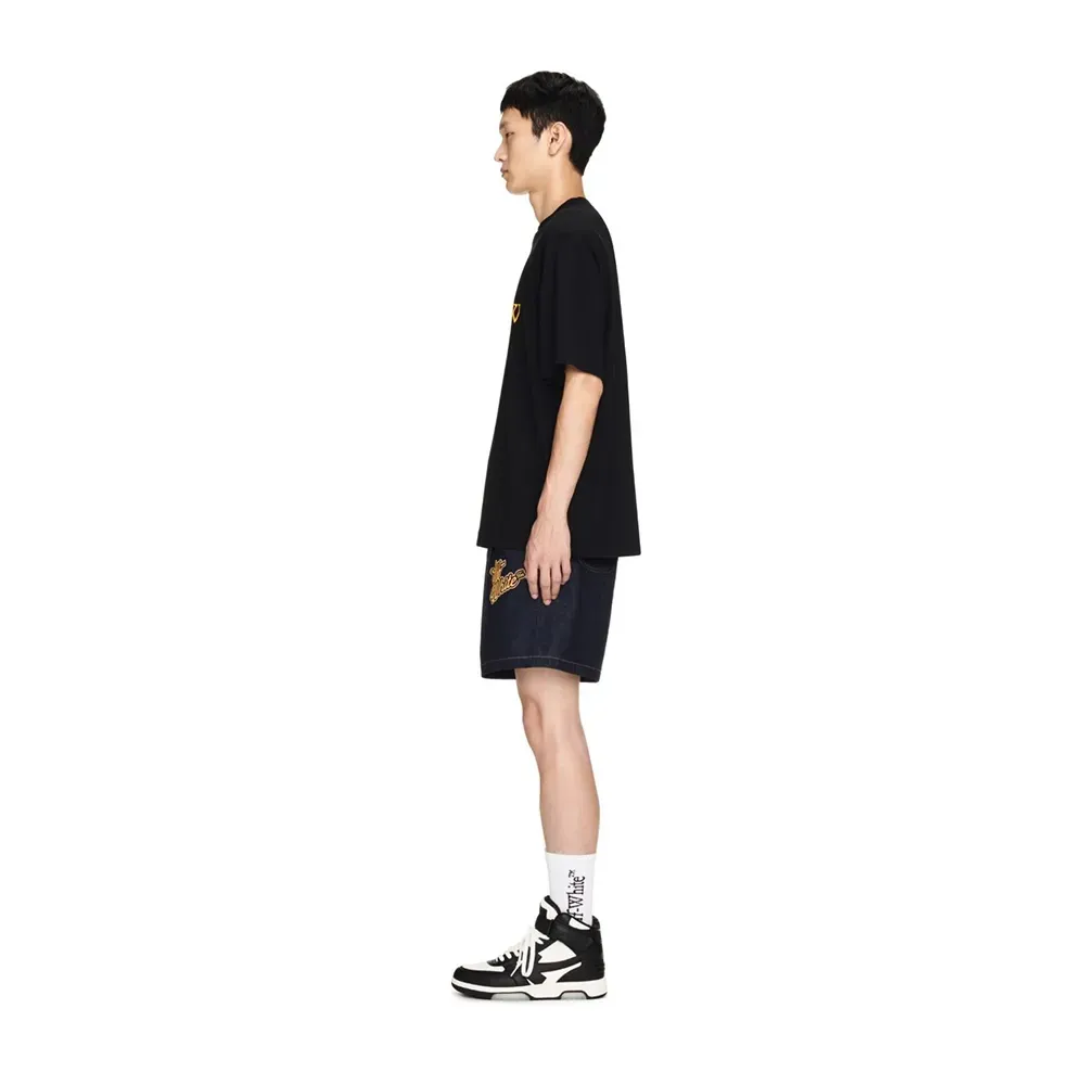 Camiseta Off-White 23 Skate S/S Black foto 1