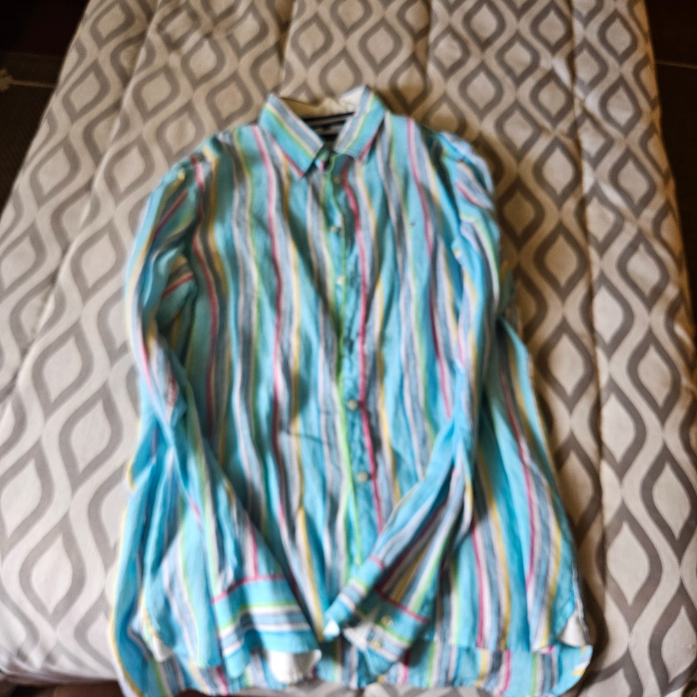 camisa TOMMY HILFIGER listrada Tommy jeans