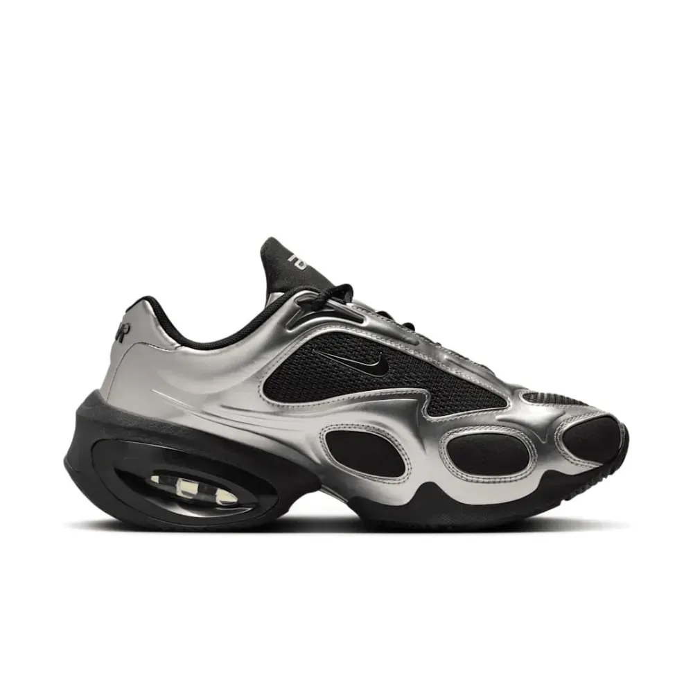 Nike Air Max Muse Black Metallic Silver - Droper