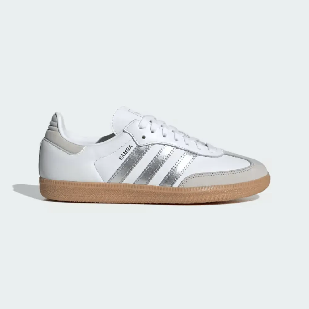adidas Samba OG Cloud White Silver Metallic foto 1