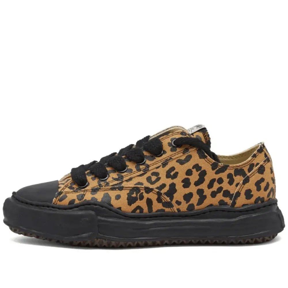 Maison Mihara Yasuhiro Peterson Low Animal Print Brown foto 1