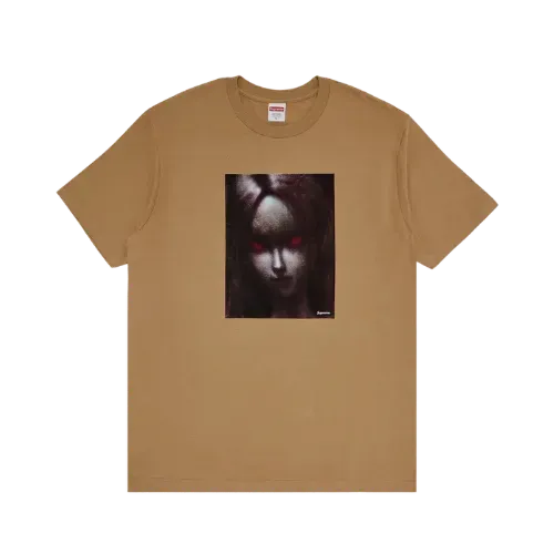 Camiseta Supreme Red Eyes Khaki